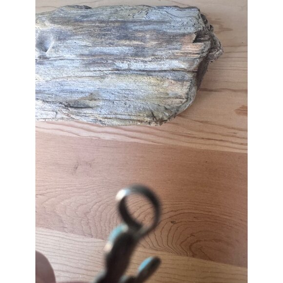 Zuni Sterling Silver Turquoise Cross Pendant - Picture 3 of 11